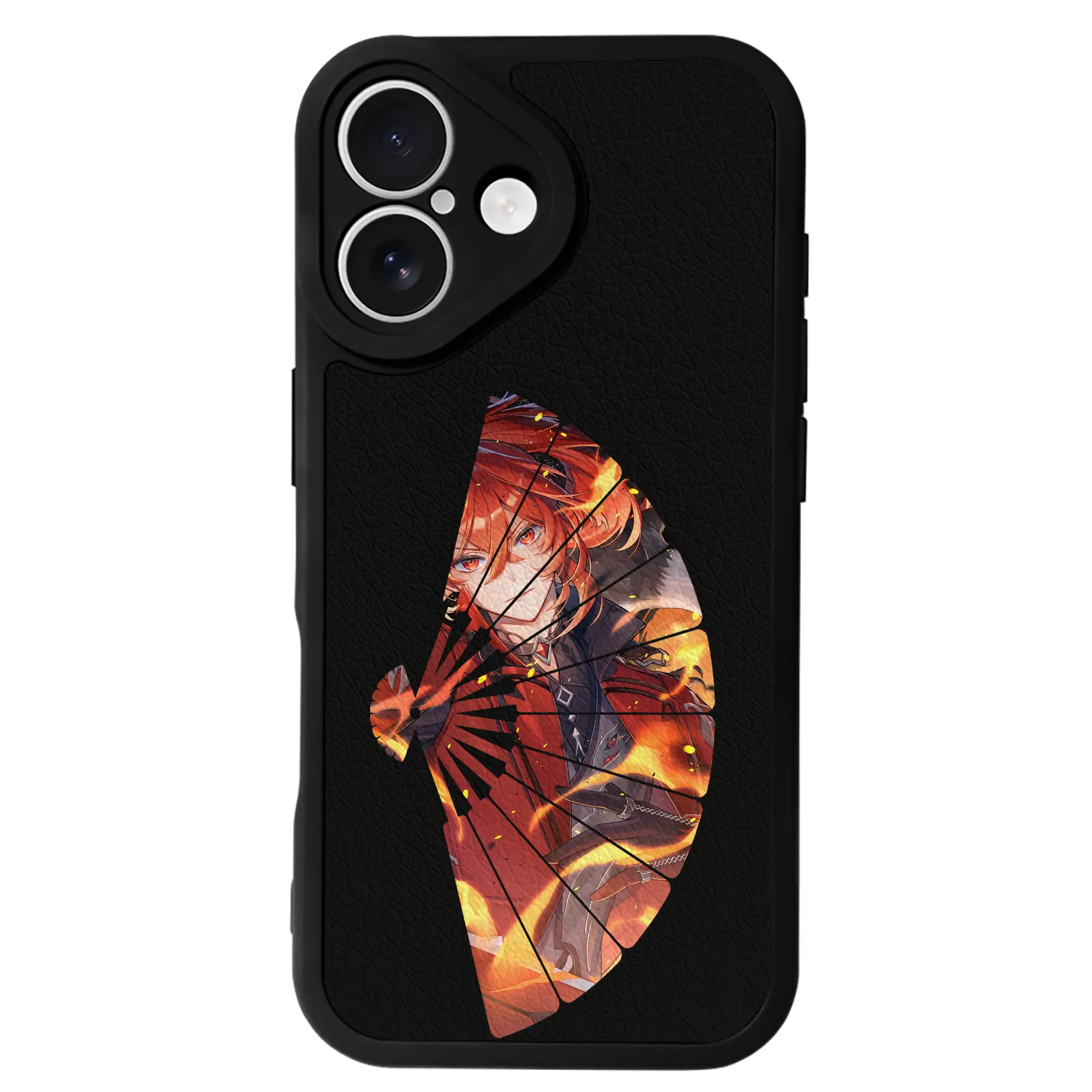 原 神 グッズ ディルック - IPhone 16シリーズ対応 ・ シリコンスマホケース ・ レザー調 ・ 高精度フィット ・ 耐衝撃 ・ ワイヤレス充電対応 ・ 精密カット